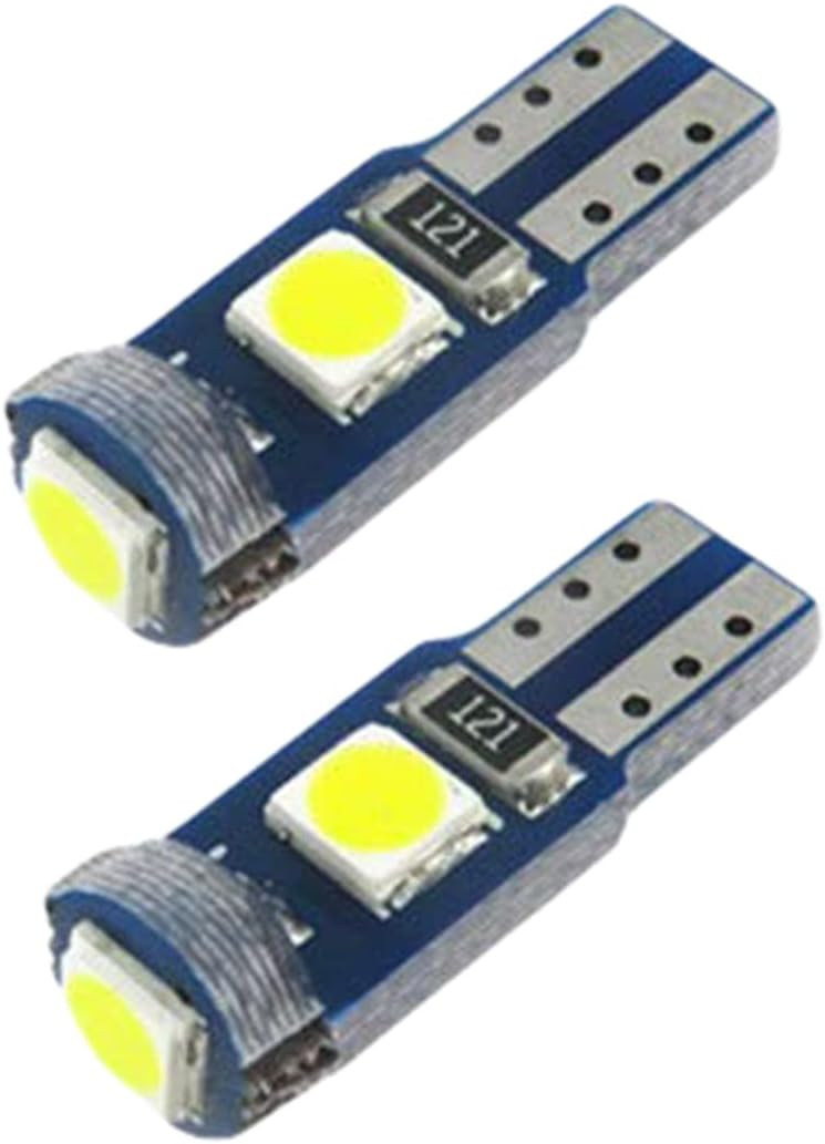 WLJH 6x Mini White 73 LED Bulbs