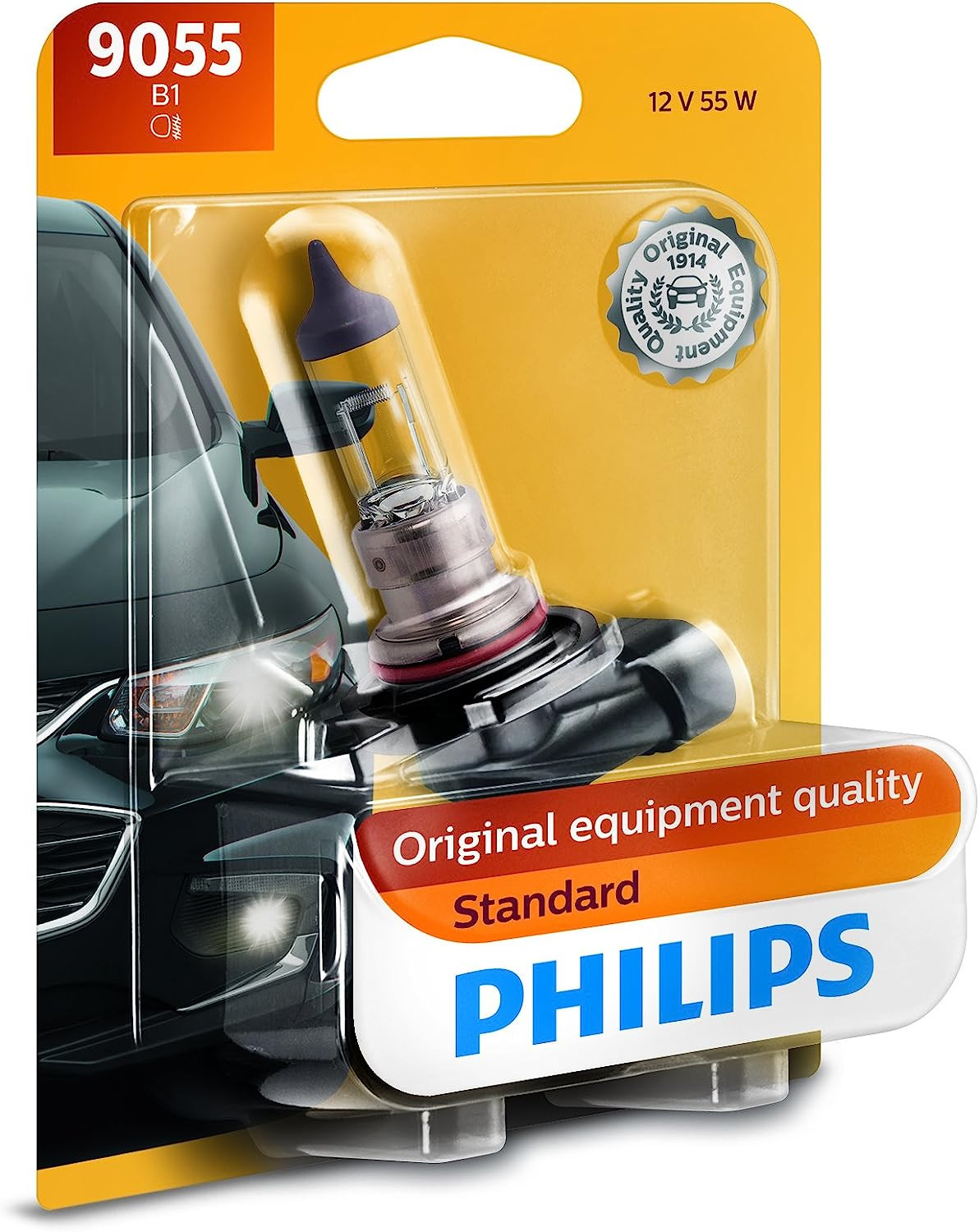 Philips 9055 Standard Halogen Replacement Front Fog Bulb