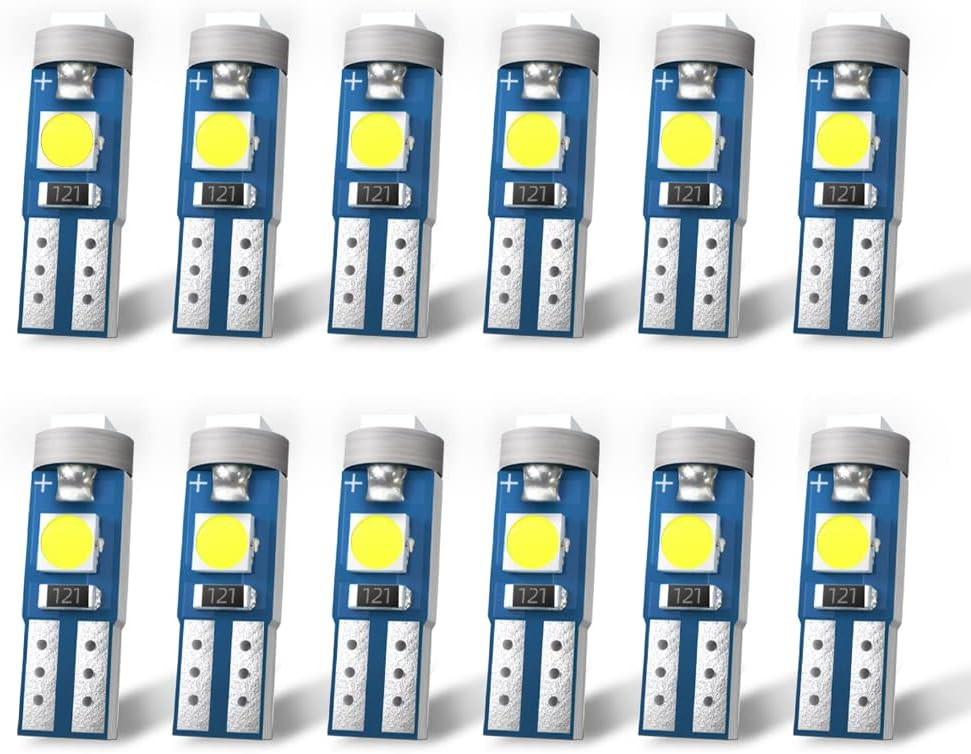 Nanpoku 73 LED Bulbs (T5 Base)