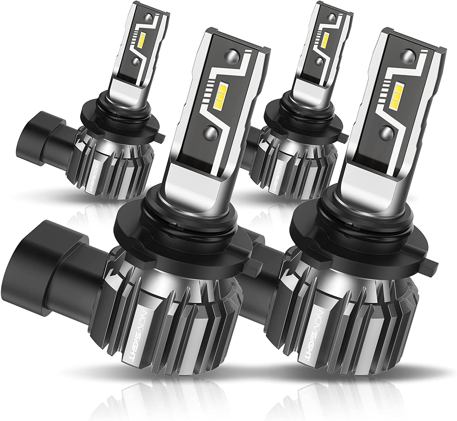 NOVSIGHT 9006 Led Headlight Bulbs Low/High Beam