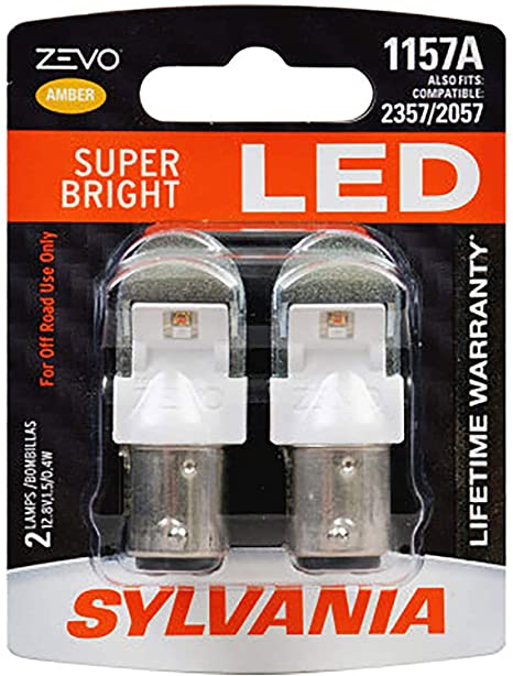 SYLVANIA ZEVO 1157 Amber LED Bulb