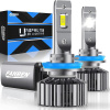 Fahren LED Headlight Bulbs, 60W 10000 Lumens Super Bright LED Headlights Conversion Kit 6500K Cool White IP68 Waterproof
