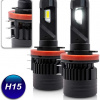 NJSBYL H15 Bright White LED Headlight Bulbs