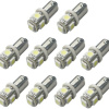 Jtech 1445 LED Light Bulbs (BA9S), 10 pcs