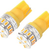 Jtech 2x T10 Base Yellow 193 Light Bulb