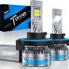 Fahren 9008/H13 LED Headlight Bulbs, 120W 22000 Lumens Set
