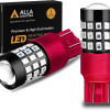 Alla Lighting Newly 7440R Red Light Bulbs