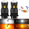KaTur Amber LED 3047 Light Bulbs + 50W 8ohm Resistors