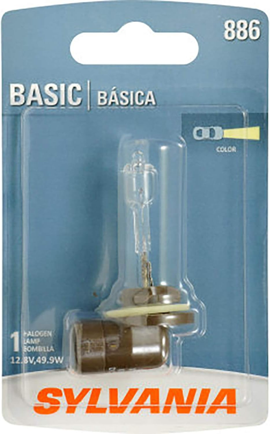 SYLVANIA 886 Halogen Light Bulb for Fog / Headlight