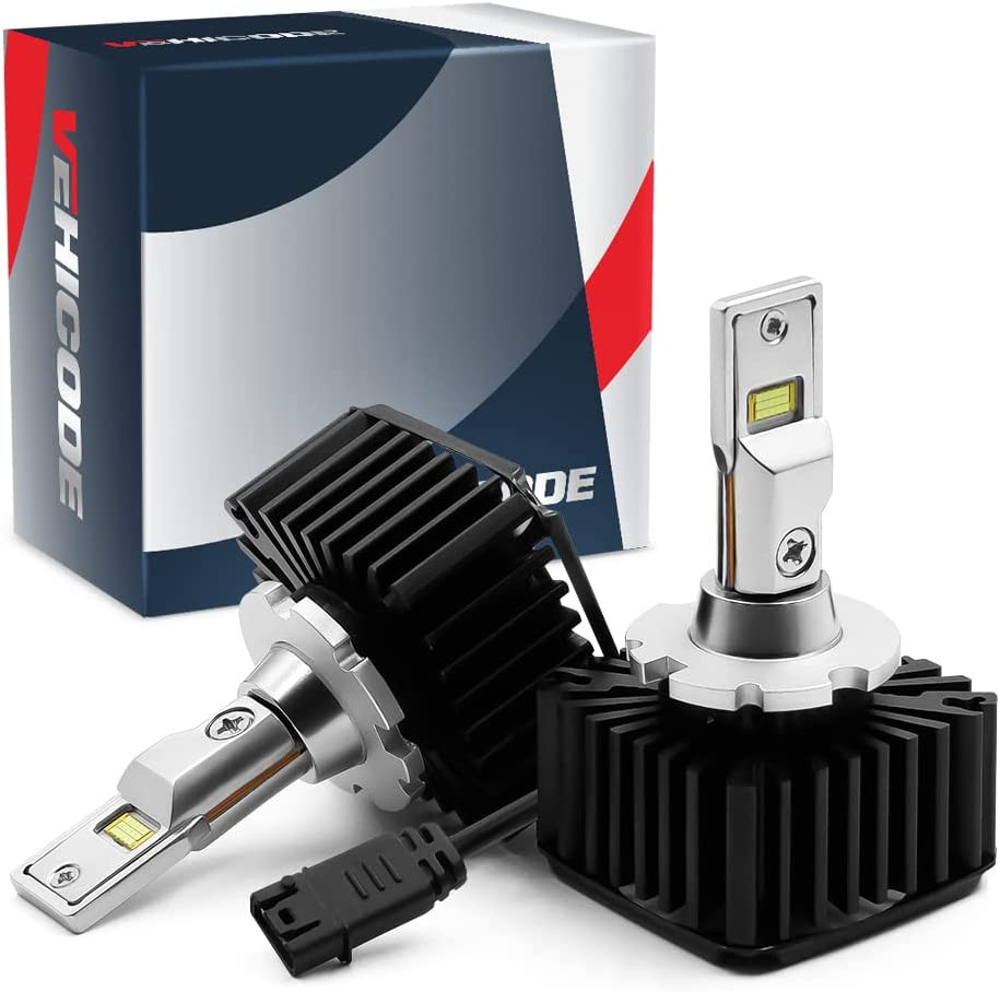VehiCode D1S/S1R/D1C LED Bulbs 6000K White