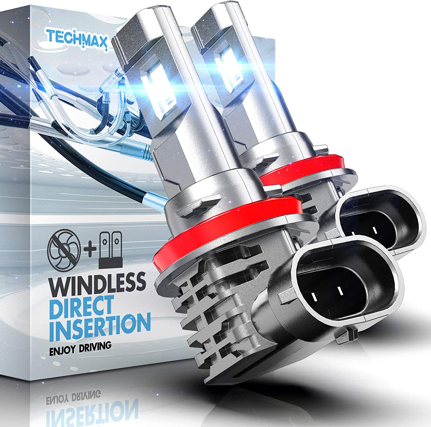 TECHMAX H11 LED Headlight Bulb