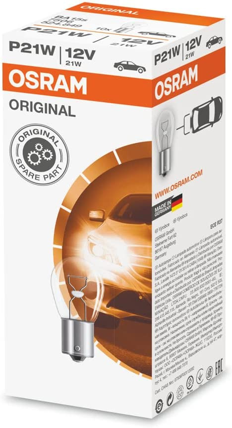 Osram 7506 Original Light Bulbs with Metal Bases
