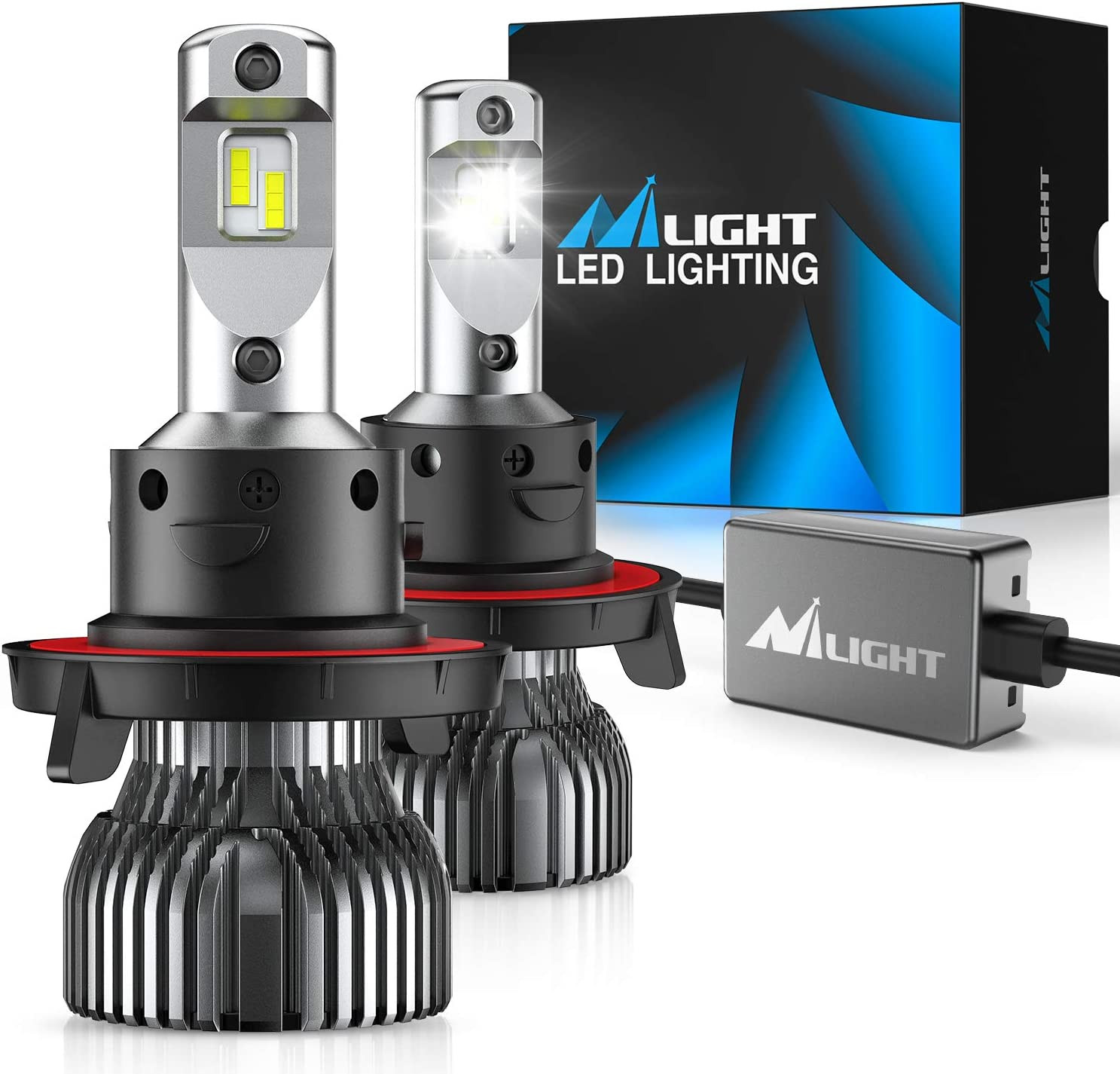 Nilight H13/9008 Hi/Lo Beam LED Headlight Bulb