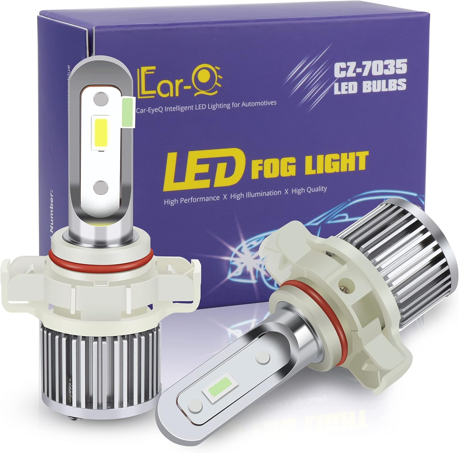 Car-EyeQ 5200S Led FOG Light Bulbs