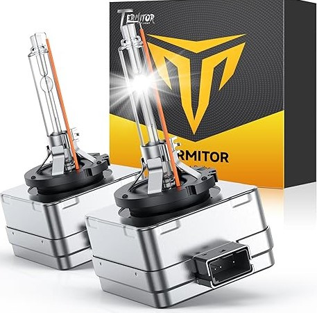 Termitor D1S HID Headlights Bulbs 6000K 35W High/Low Beam