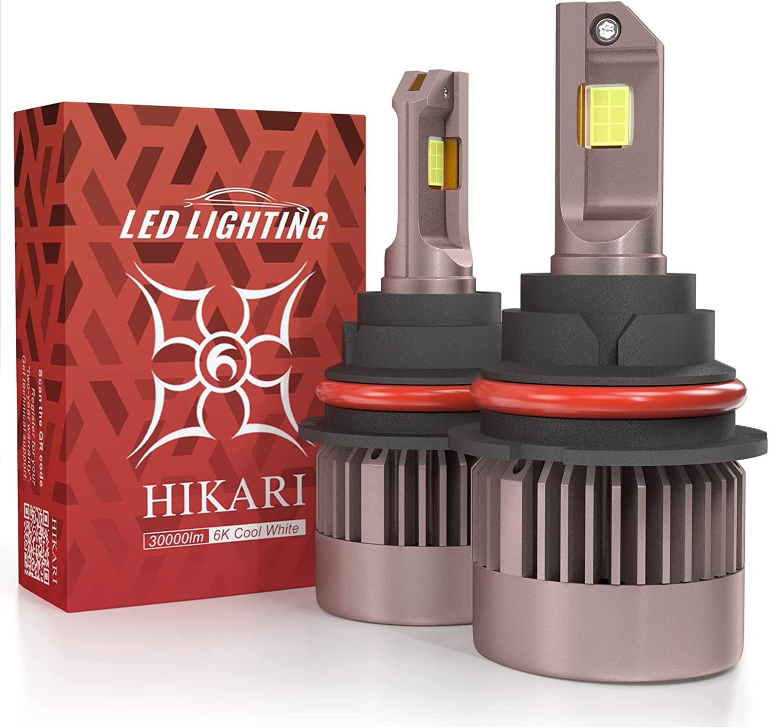 Hikari 2023 Future 30000LM H9 LED Bulbs