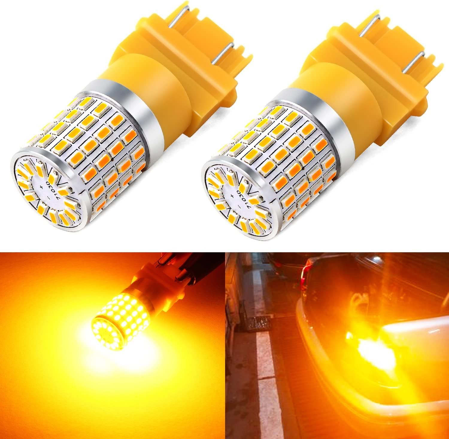 Phinlion Amber 3757 Light Bulb