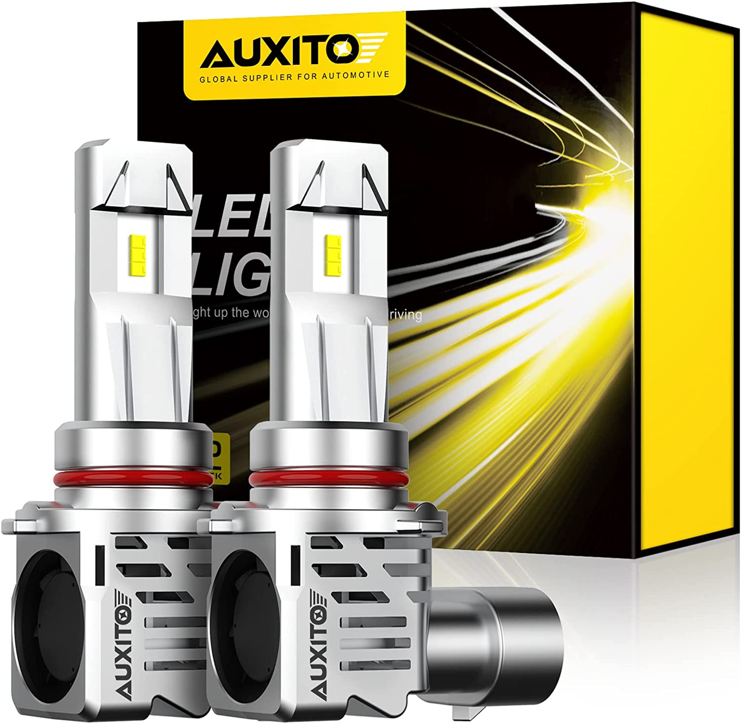 AUXITO 9005 Wireless LED Headlight Bulbs