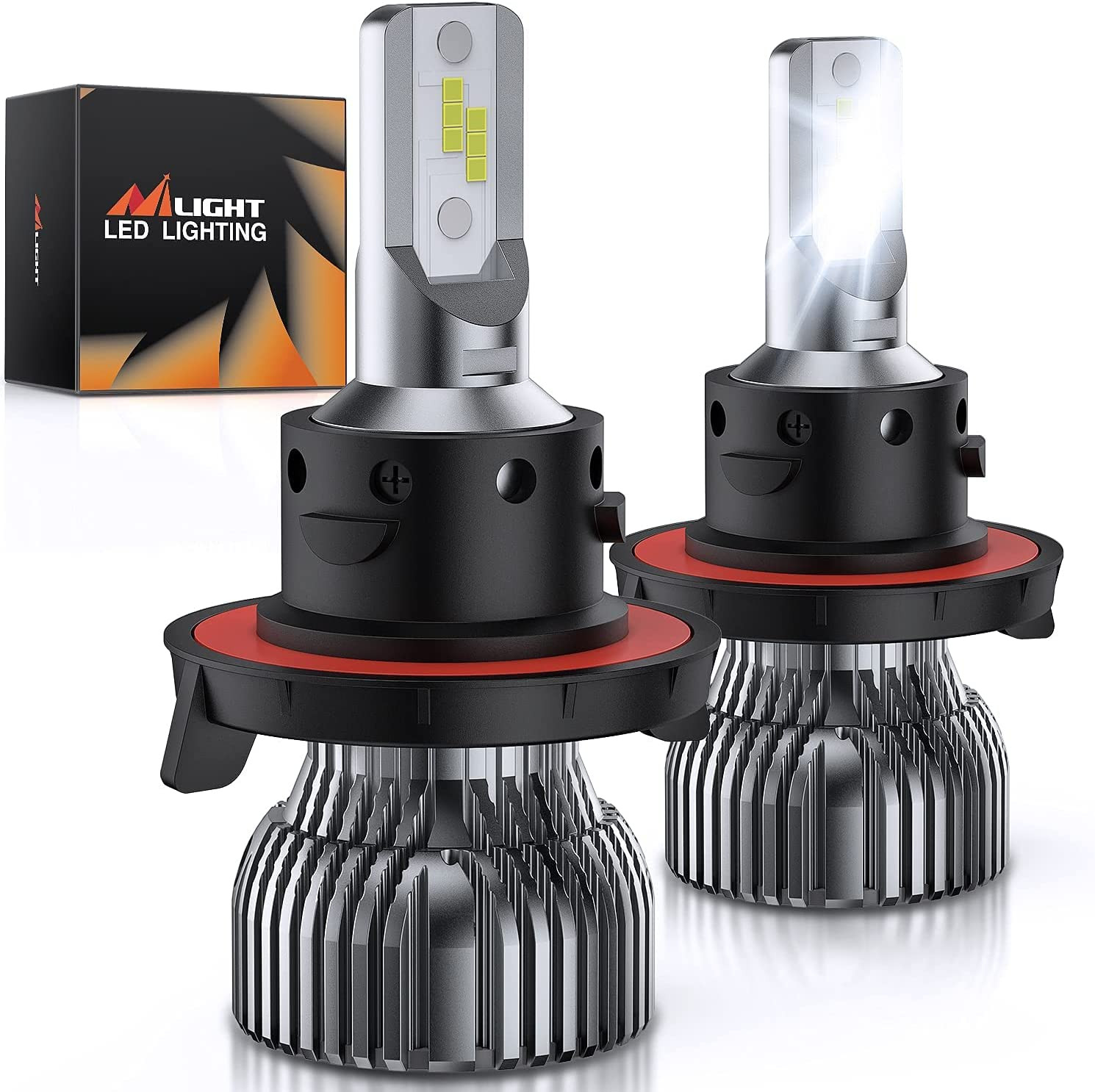 Nilight H13/9008 LED Headlight Bulbs