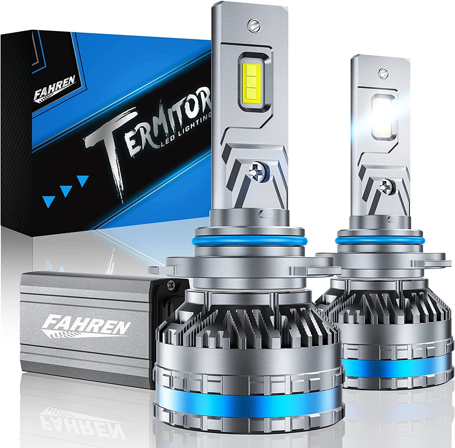 Fahren 9006/HB4 LED Headlight Bulbs 6500K White