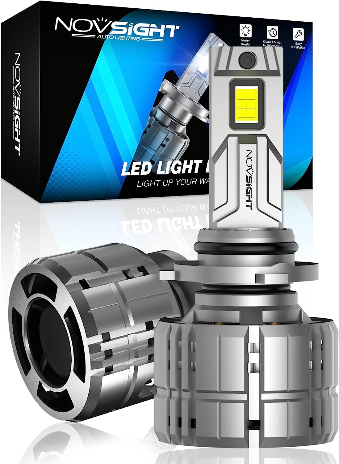Novsight Hi/Lo Beam 9005 Headlight Bulb