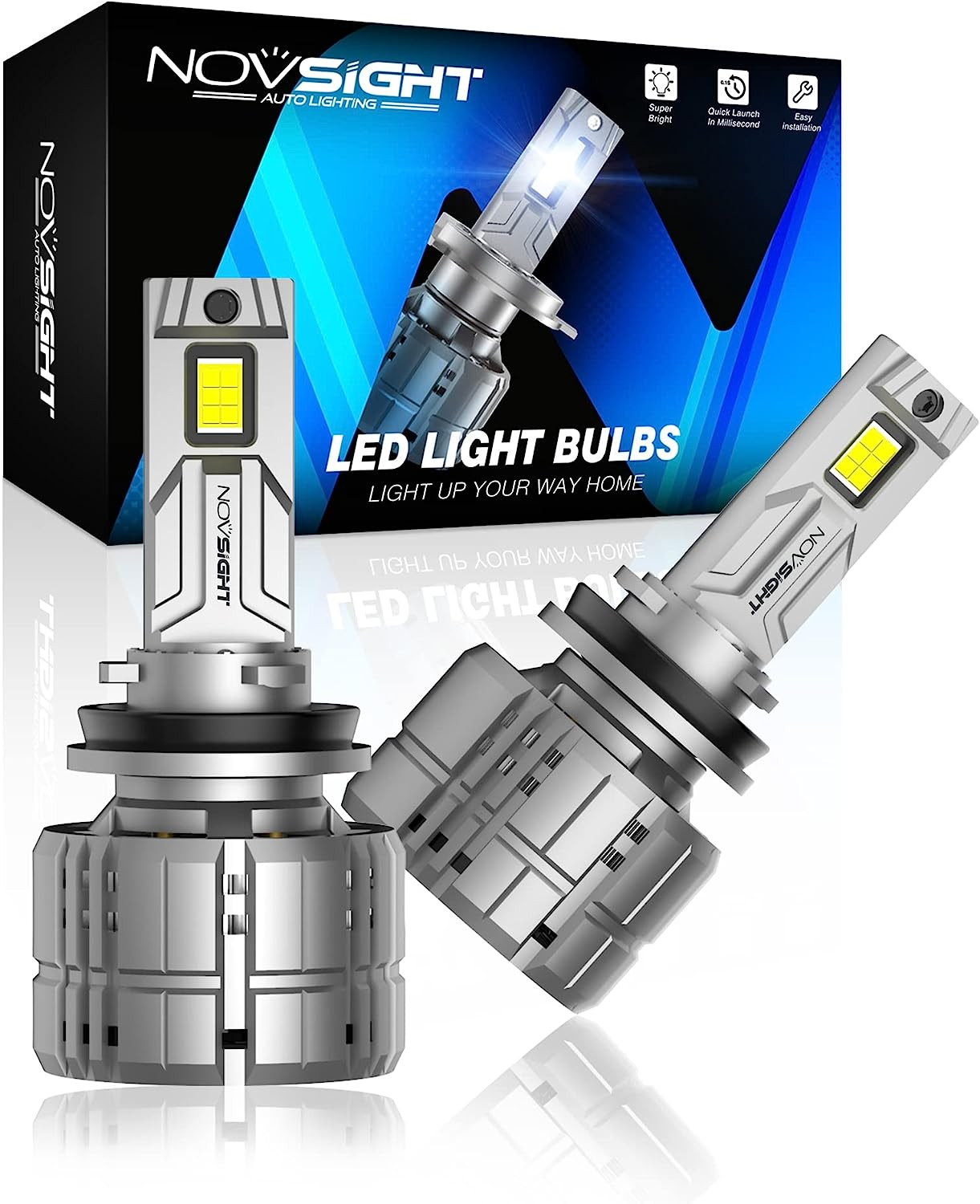 H8 Novsight LED Headlight Bulbs