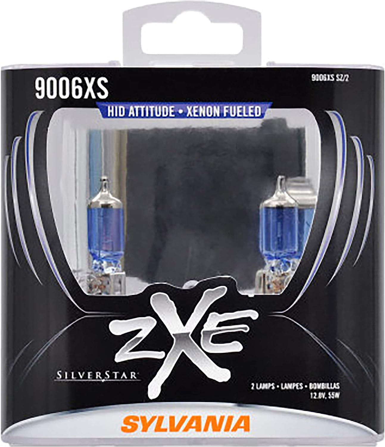 SYLVANIA - 9006XS (HB4A) SilverStar zXe High Performance Halogen Headlight Bulb