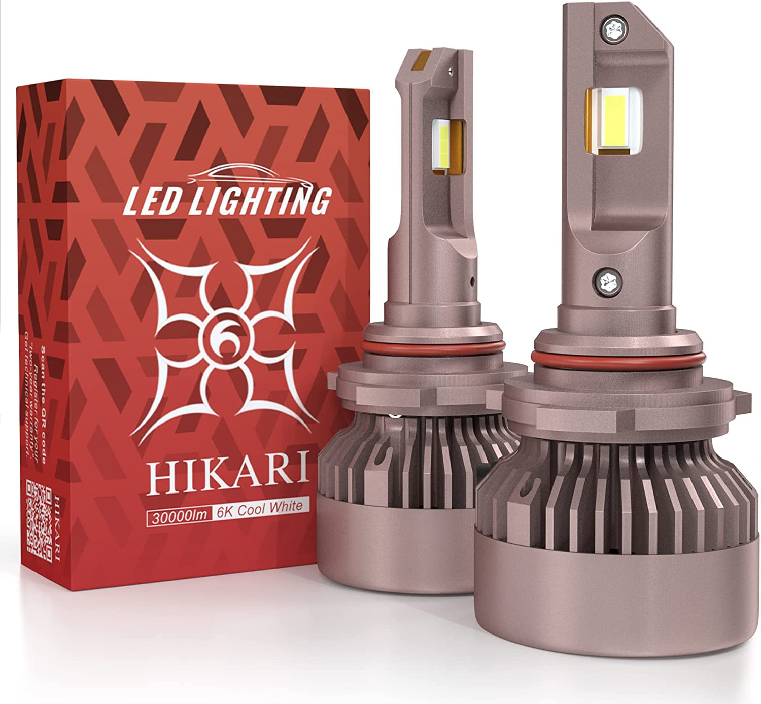 Hikari Titanova 9005 LED Headlight Bulbs