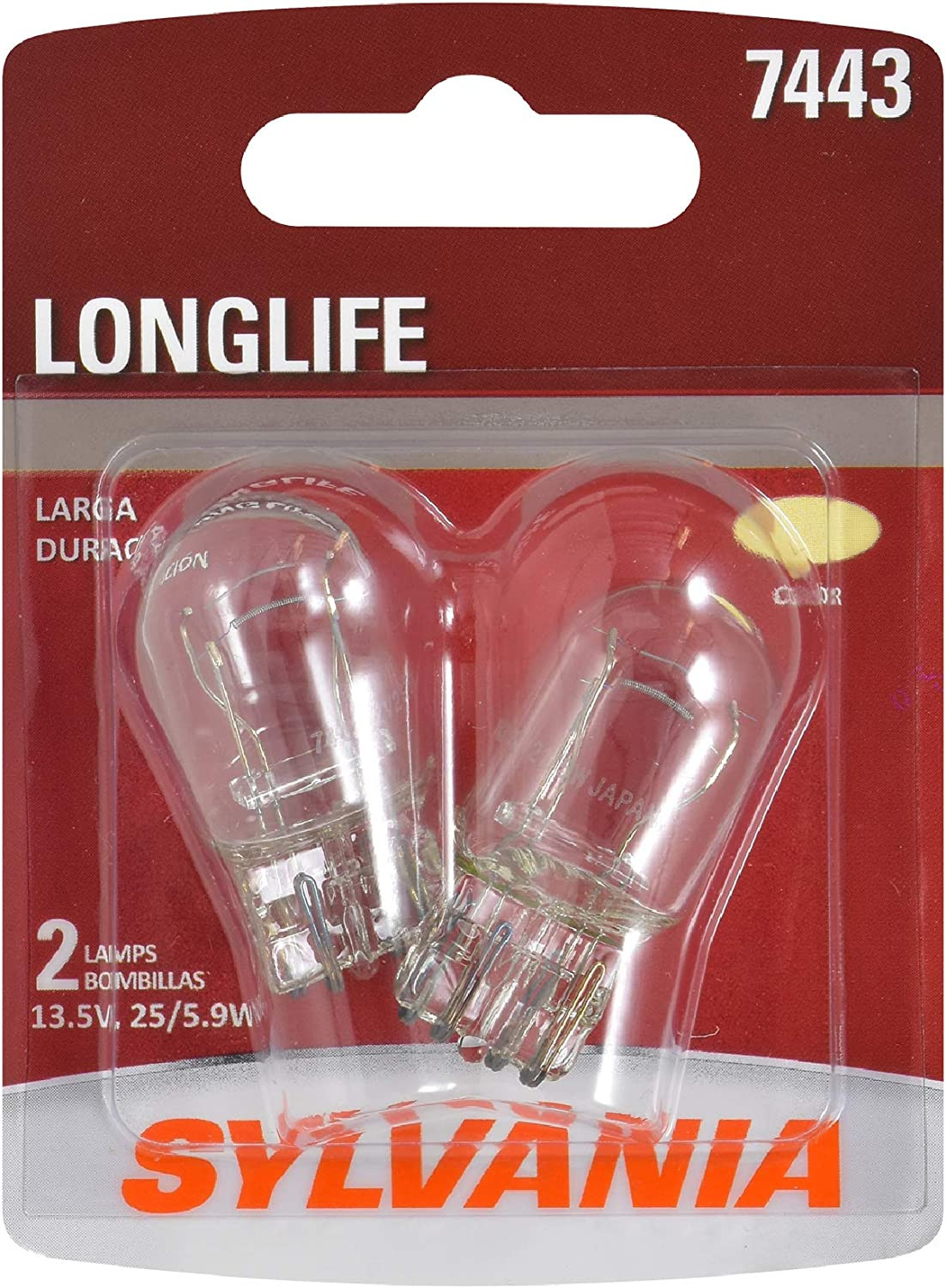 SYLVANIA  7443 Long Life Miniature Halogen Bulb