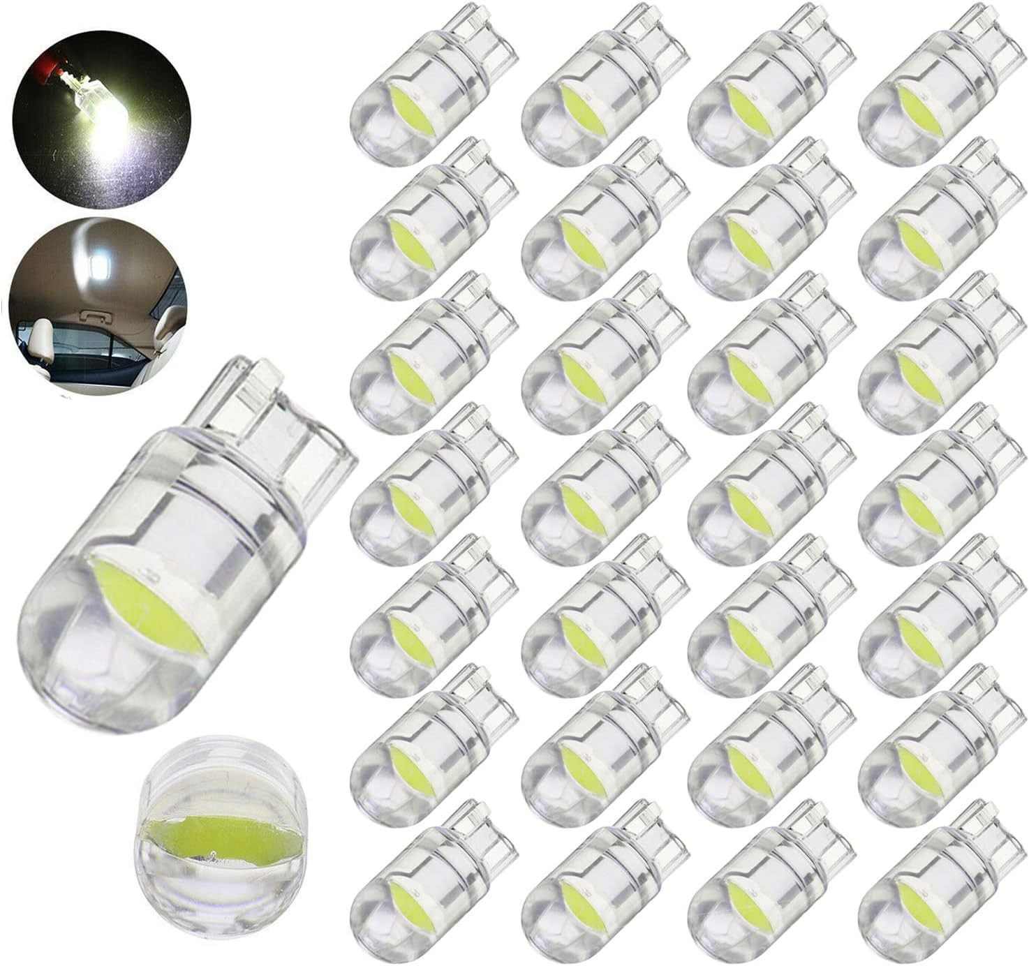 TORYOR 3652 LED Mini Light Bulbs (Pack of 30)