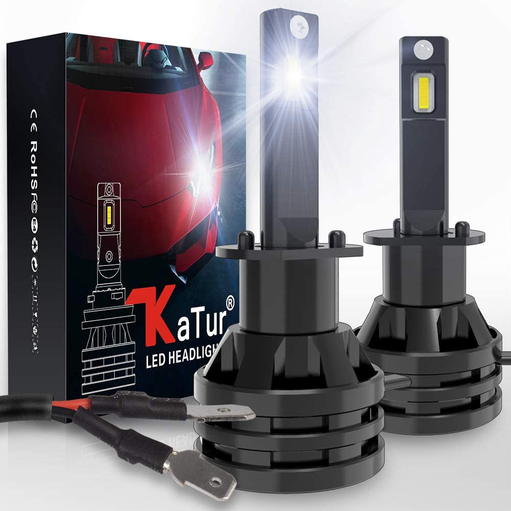 KATUR H1 Extremely Bright LED Headlight Bulbs