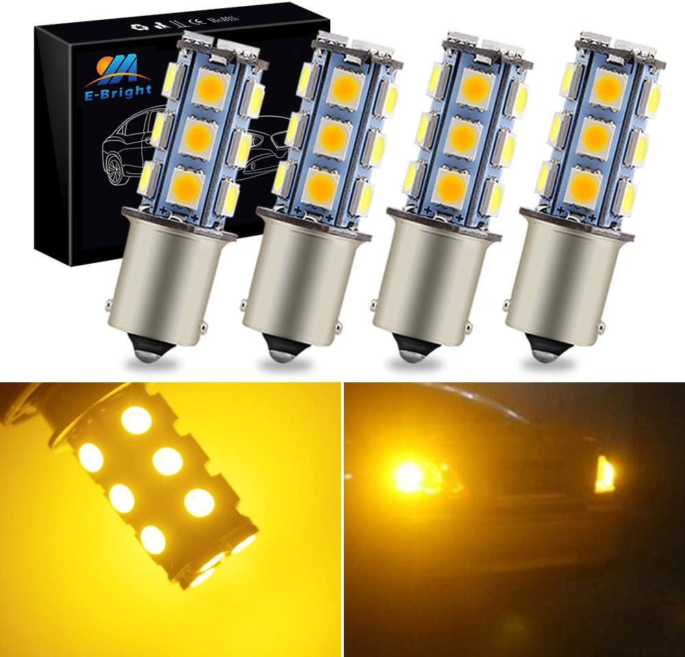 EverBright Amber 7506A LED Bulbs (Turn Signal/ Reverse Light)