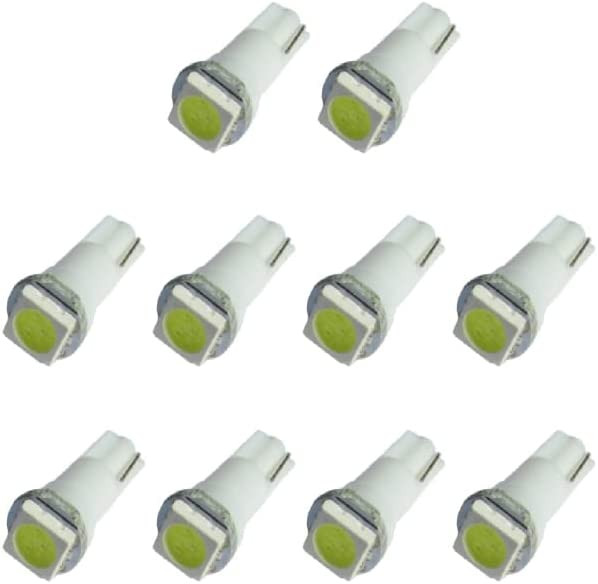 Jtech 10 x T5 LED White Bulbs